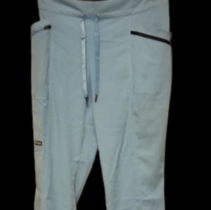 Barco Greys Anatomy Impact NWT light blue nursing scrubs size Petite Large